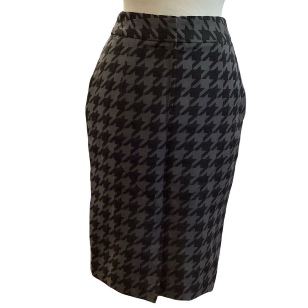 Worthington Houndstooth Pencil Skirt Size 4 - Picture 5 of 12